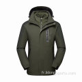 Wholesale personnalisée imperméable étanche à l&#39;eau étanche 2022 hiver manteau manteau de mode homme pour homme